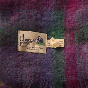 Donegal Design Wool Throw
